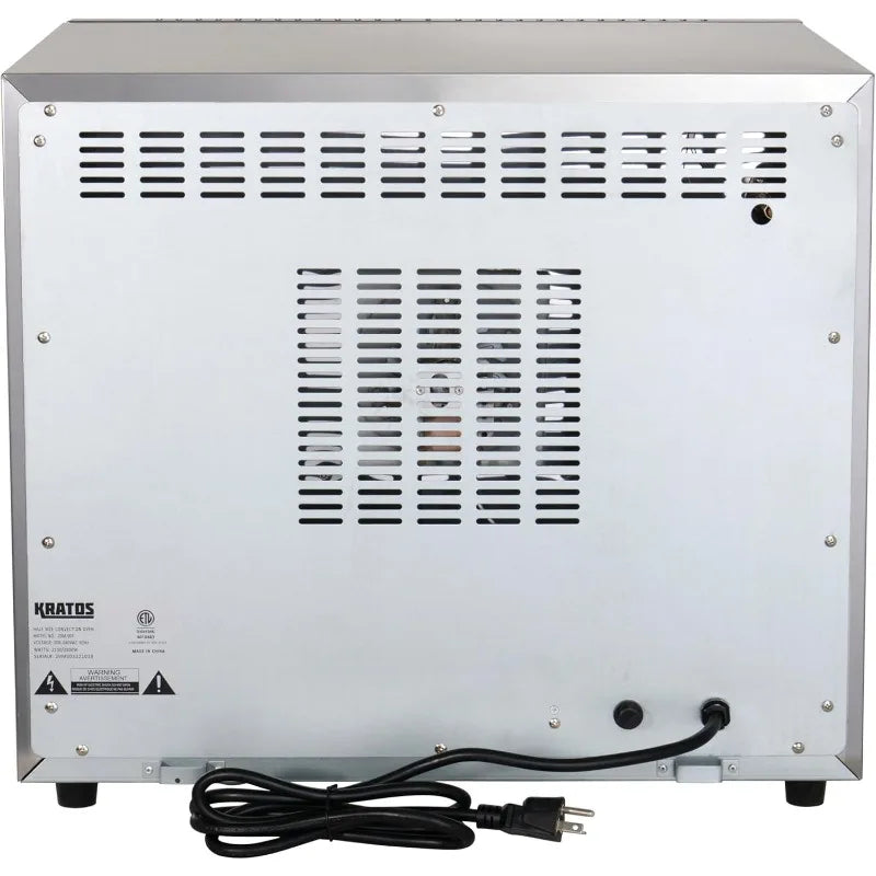 Kratos Commercial Oven, Half Size Electric Countertop Convection Oven, Holds Four Half Size Sheet Pans, 208/240V (29M-003)