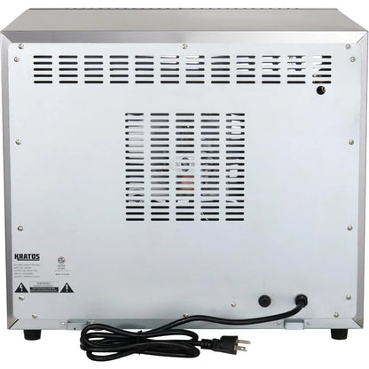 Kratos Commercial Oven, Half Size Electric Countertop Convection Oven, Holds Four Half Size Sheet Pans, 208/240V (29M-003)