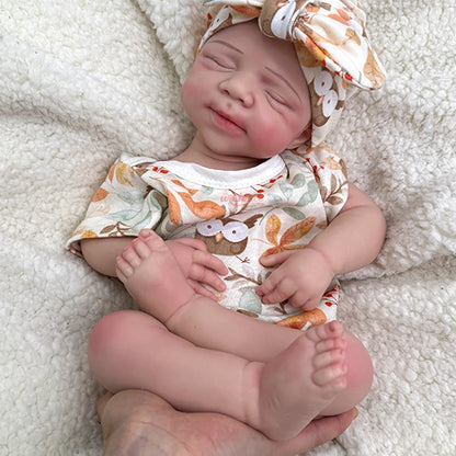 Handmade 19Inch Pascale Platinum Silicone Reborn Baby Boy Unpainted & Painted Washable Doll Gift for Doll Lovers Collector