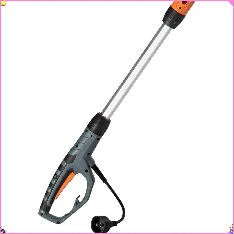 10" 8-Amp Corded Electric Pole Saw - Adjustable Saw Head, Oregon Blade and Chain, Easy Storage