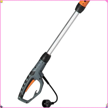 10" 8-Amp Corded Electric Pole Saw - Adjustable Saw Head, Oregon Blade and Chain, Easy Storage