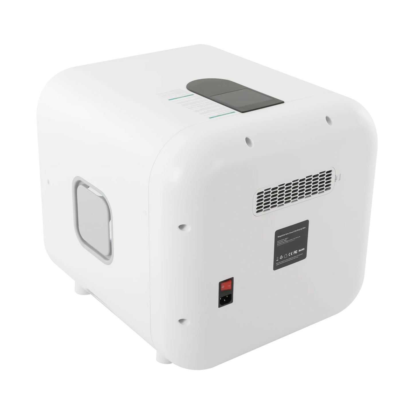 71 L / 64.47 Qt Pet Dryer Box, 1-4 Gears Speed Adjustable, Quiet Smart Drying Blower for 2-3 Cats & Small Dogs 110-125V