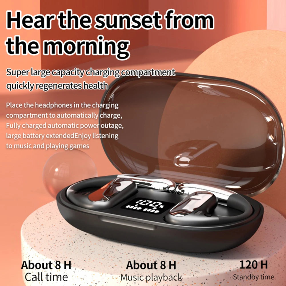 144 Languages AI Translator Earbuds Bluetooth-Compatible 5.3 Real-Time Translation Earphones Noise Cancelling Wireless Earphone