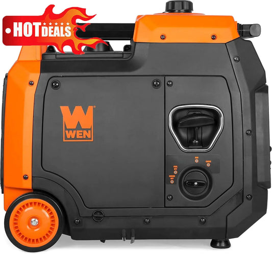 4800-Watt Portable Inverter Generator, RV-Ready, Quiet and Lightweight with Fuel Shut Off (56477i)
