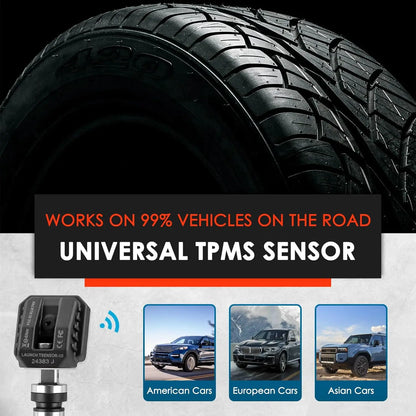 2025 LAUNCH X431 TSENSOR-05 TPMS Sensor 315MHz/433MHz TPMS Sensor Tire Repair Tool 100% Programmable Tire Sensor Works with X431