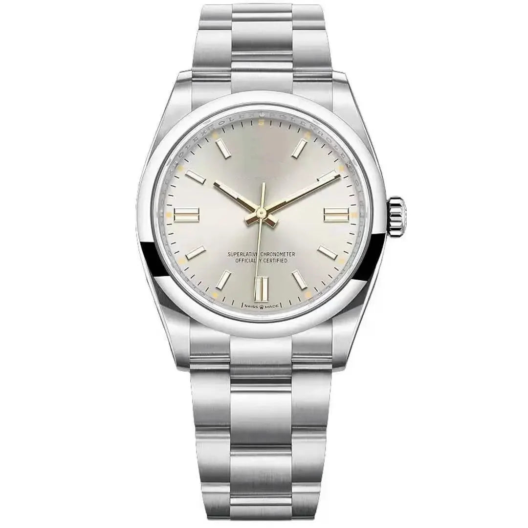 36MM/39mm Sapphire NH35 Mechanical WristWatch Sterile Oyster Strap 10Bar Luminous Sport Automatic Watch for Men