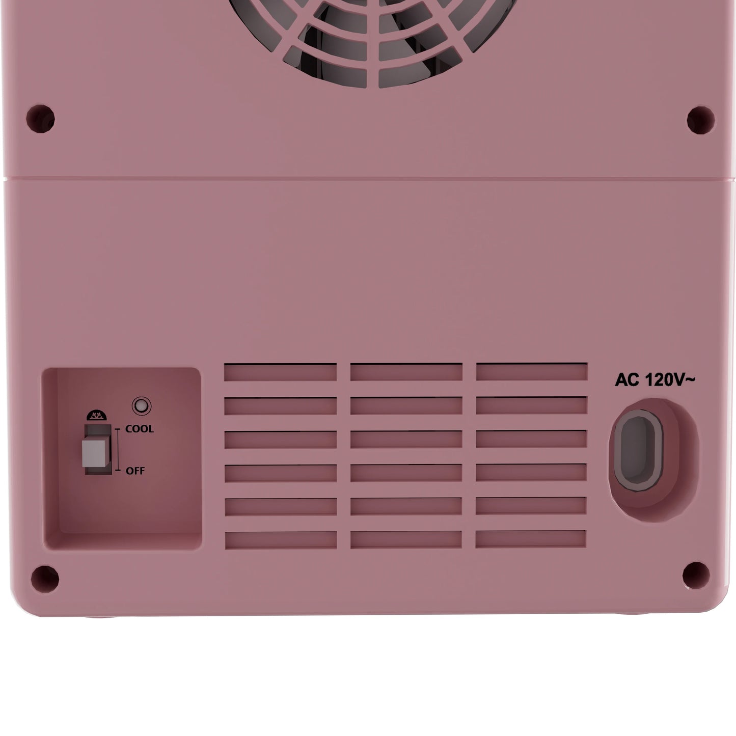 Retro Mini Fridge 4L/6Can Dual-use Low Noise Refrigerator Cooler Makeup Skincare Portable Fridge for Home Dorm Gift